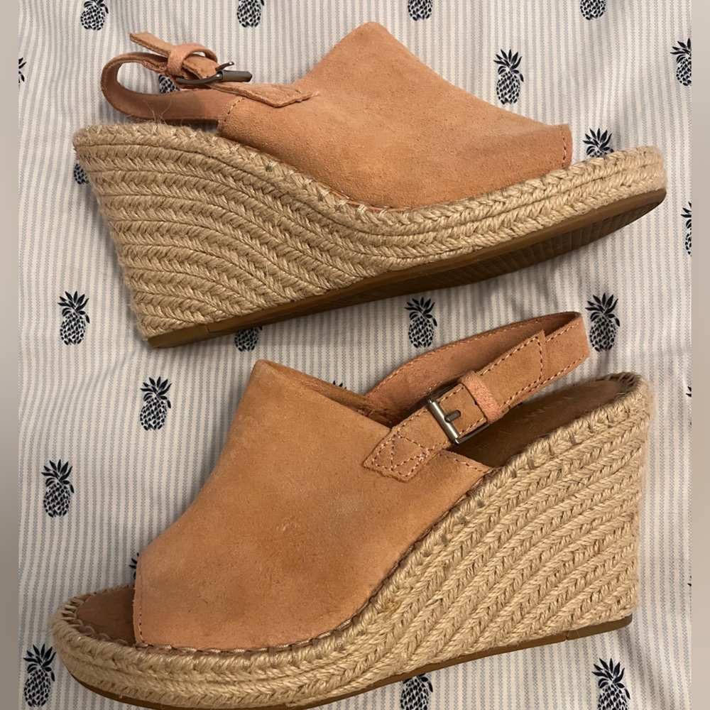 TOMS Monica Espadrille Wedge Sandal